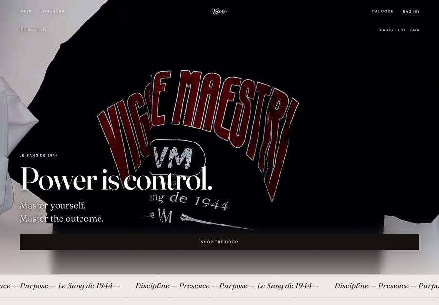 Vigore Maestri website by ProxMedia